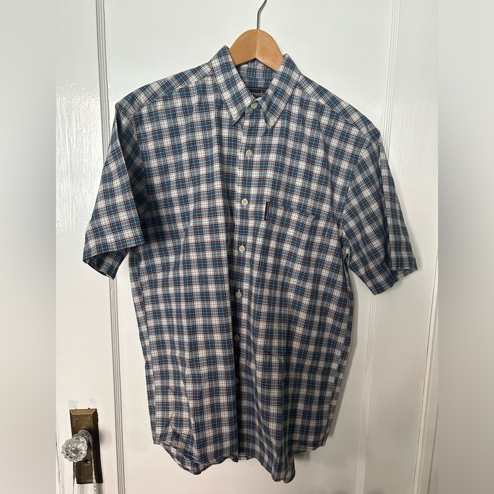 Abercrombie & Fitch Plaid Button Down Cotton Shirt Size Small Men’s